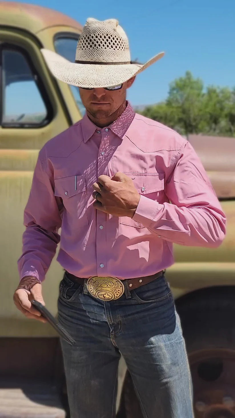Dust & Denim — Secure Pocket Western Shirt